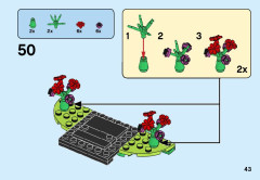LEGO 40349 instructions page 43 – build guide