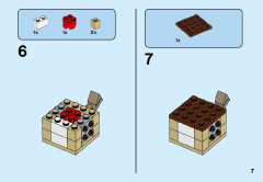 LEGO 40349 instructions page 7 – build guide