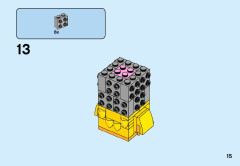 LEGO 40350 instructions page 15 – build guide