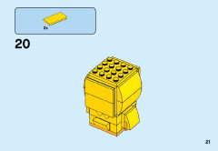 LEGO 40350 instructions page 21 – build guide