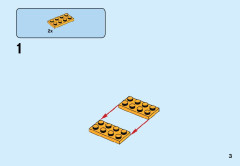 LEGO 40350 instructions page 3 – build guide
