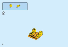 LEGO 40350 instructions page 4 – build guide