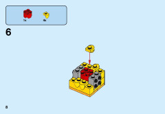 LEGO 40350 instructions page 8 – build guide