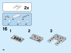LEGO 40351 instructions page 16 – build guide