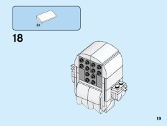LEGO 40351 instructions page 19 – build guide
