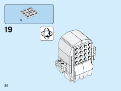 LEGO 40351 instructions page 20 – build guide