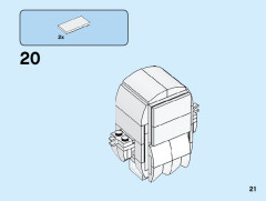 LEGO 40351 instructions page 21 – build guide