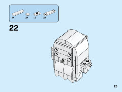 LEGO 40351 instructions page 23 – build guide