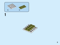 LEGO 40351 instructions page 3 – build guide