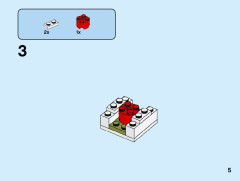 LEGO 40351 instructions page 5 – build guide