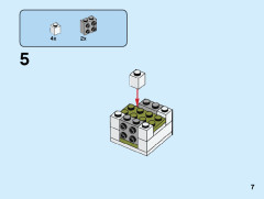 LEGO 40351 instructions page 7 – build guide