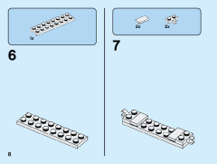 LEGO 40351 instructions page 8 – build guide