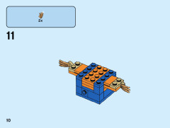 LEGO 40352 instructions page 10 – build guide