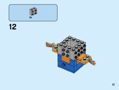 LEGO 40352 instructions page 11 – build guide