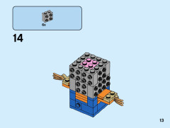 LEGO 40352 instructions page 13 – build guide