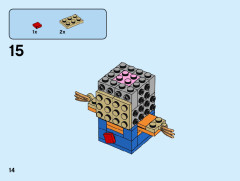 LEGO 40352 instructions page 14 – build guide