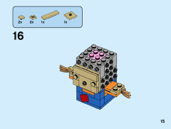 LEGO 40352 instructions page 15 – build guide