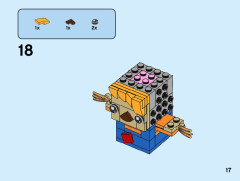 LEGO 40352 instructions page 17 – build guide