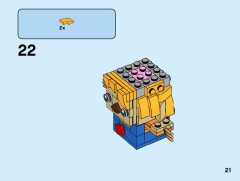 LEGO 40352 instructions page 21 – build guide