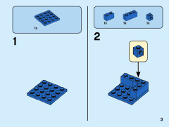 LEGO 40352 instructions page 3 – build guide