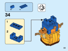 LEGO 40352 instructions page 33 – build guide