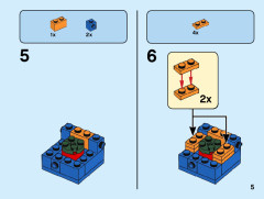 LEGO 40352 instructions page 5 – build guide