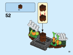 LEGO 40352 instructions page 51 – build guide