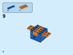 LEGO 40352 instructions page 8 – build guide
