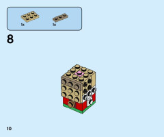 LEGO 40353 instructions page 10 – build guide