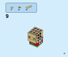 LEGO 40353 instructions page 11 – build guide