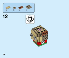 LEGO 40353 instructions page 14 – build guide