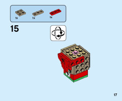 LEGO 40353 instructions page 17 – build guide