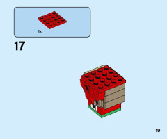 LEGO 40353 instructions page 19 – build guide