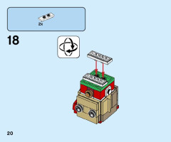 LEGO 40353 instructions page 20 – build guide