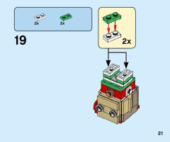 LEGO 40353 instructions page 21 – build guide