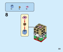 LEGO 40353 instructions page 33 – build guide