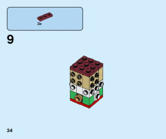 LEGO 40353 instructions page 34 – build guide