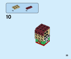 LEGO 40353 instructions page 35 – build guide