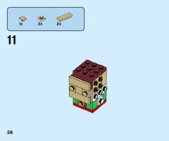 LEGO 40353 instructions page 36 – build guide