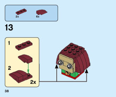 LEGO 40353 instructions page 38 – build guide