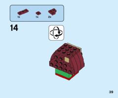 LEGO 40353 instructions page 39 – build guide