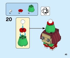 LEGO 40353 instructions page 45 – build guide
