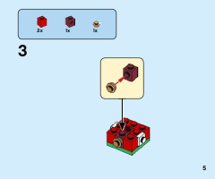 LEGO 40353 instructions page 5 – build guide