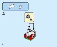 LEGO 40353 instructions page 6 – build guide