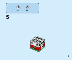 LEGO 40353 instructions page 7 – build guide