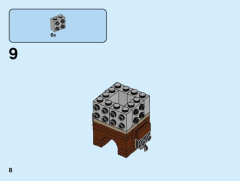 LEGO 40353 instructions page 8 – build guide