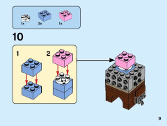 LEGO 40353 instructions page 9 – build guide