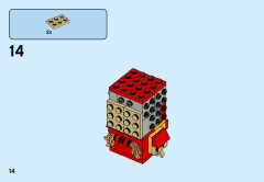 LEGO 40354 instructions page 14 – build guide
