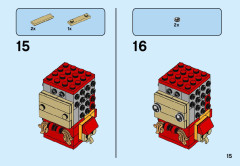 LEGO 40354 instructions page 15 – build guide