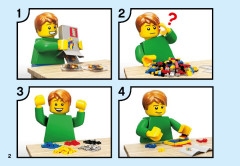 LEGO 40354 instructions page 2 – build guide